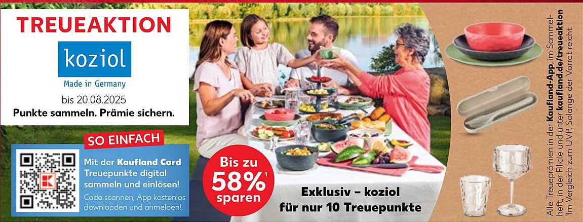 Treueaktion: Exklusiv – koziol für nur 10 Treuepunkte