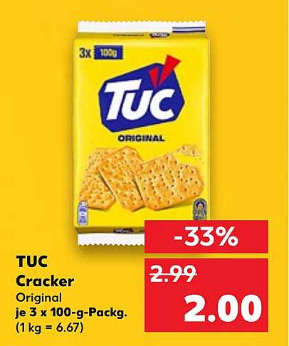 TUC Cracker Original 3 x 100g - Mega Angebot!