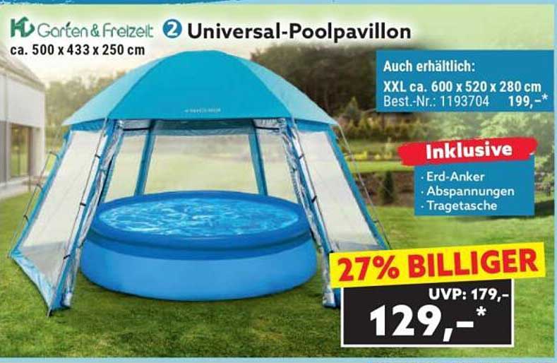 Universal-Poolpavillon 2