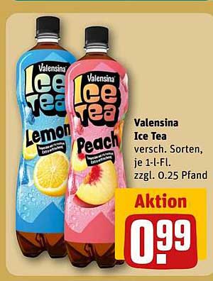 Valensina Ice Tea - Lemon & Peach