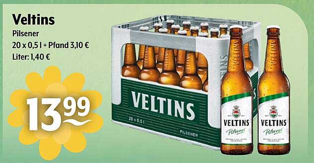 Veltins Pilsener 20 x 0,5 l