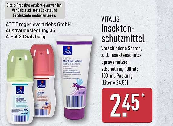 VITALIS Insektenschutzmittel