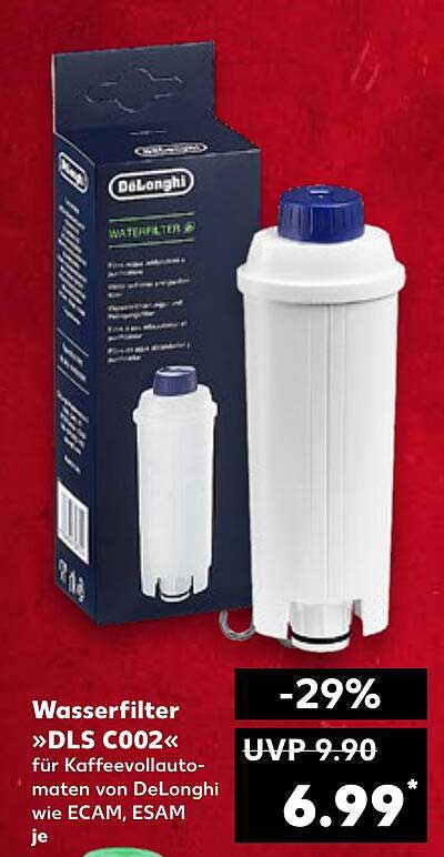 Wasserfilter »DLS C002« für Kaffeevollautomaten von DeLonghi