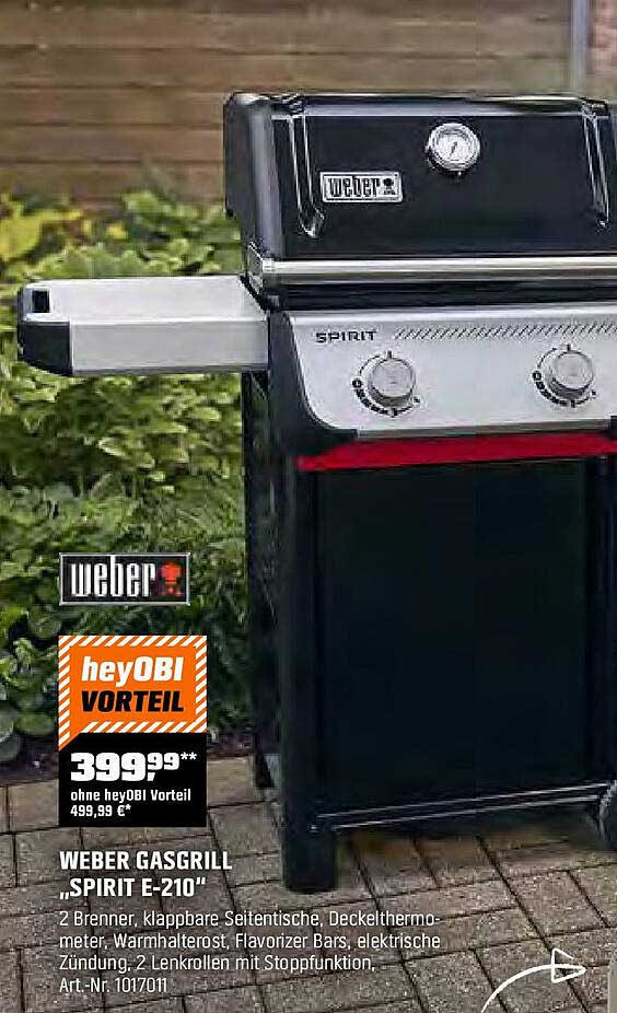 WEBER GASKRILL „SPIRIT E-210“
