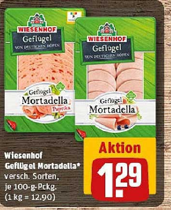 Wiesenhof Geflügel Mortadella - jetzt im Angebot!