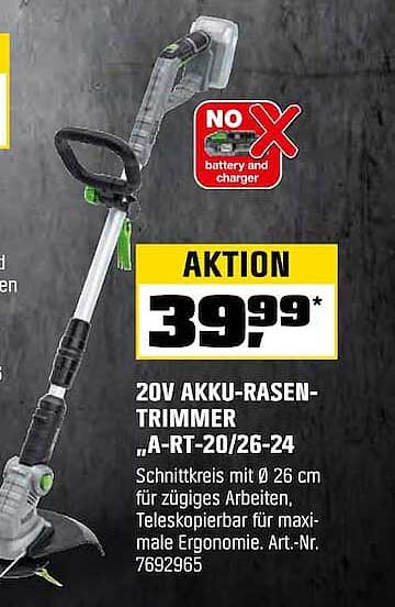 20V AKKU-RASEN-TRIMMER "A-RT-20/26-24"