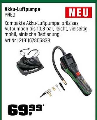 Akku-Luftpumpe PNEO