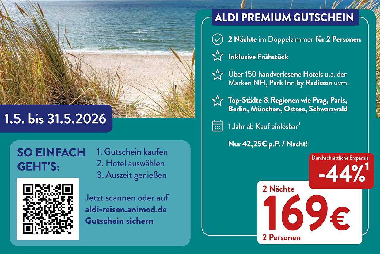 ALDI PREMIUM GUTSCHEIN