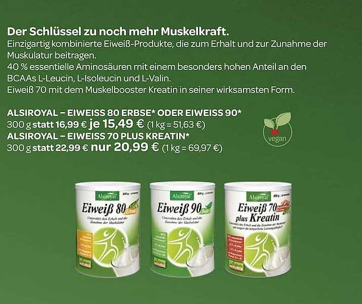 ALSIROYAL – EIWEISS 80 ERBSE* ODER EIWEISS 90*