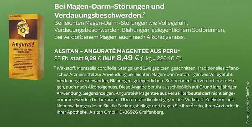 ALSITAN – ANGURATÉ MAGENTEE AUS PERU*