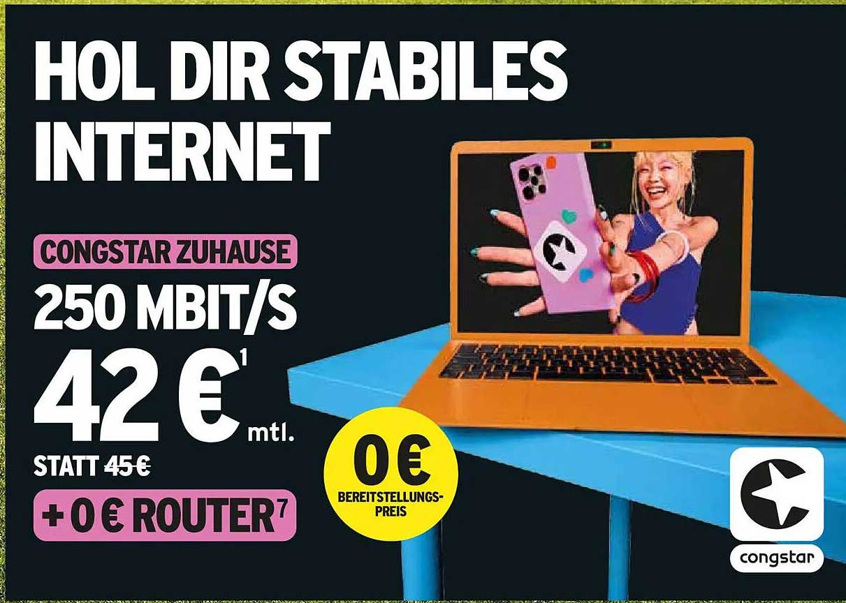 congstar zuhause 250 MBit/s