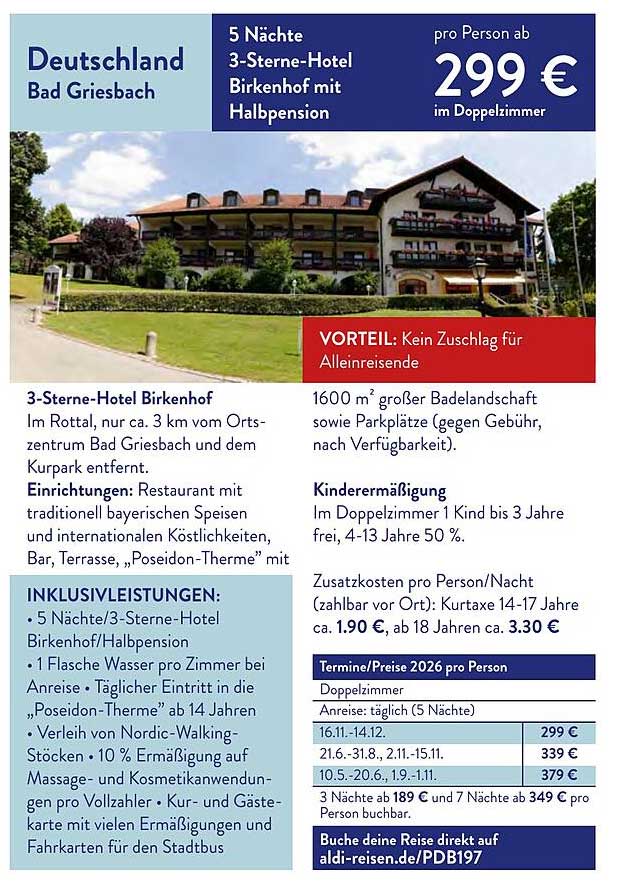 Deutschland Bad Griesbach