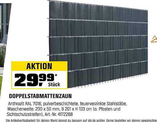 DOPPELSTABMATTENZAUN