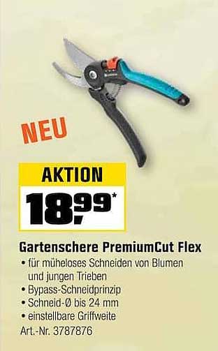 Gartenschere PremiumCut Flex