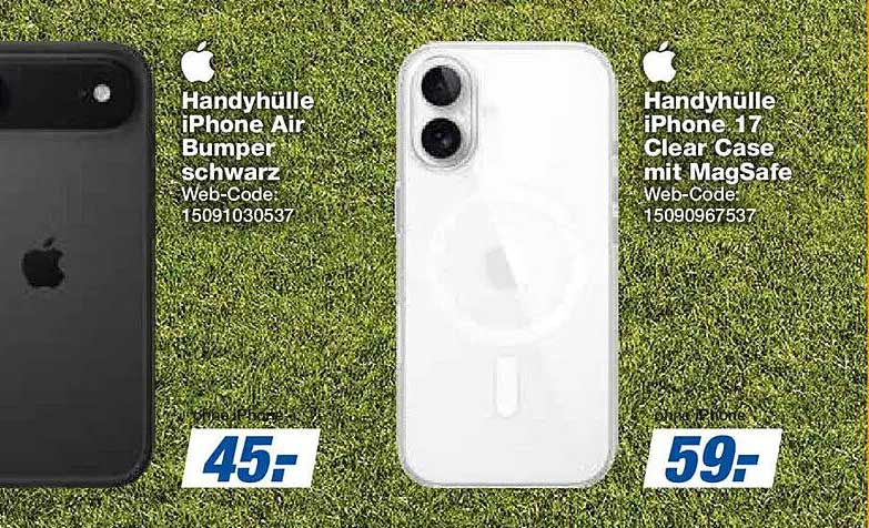 Handyhülle iPhone Air Bumper schwarz
