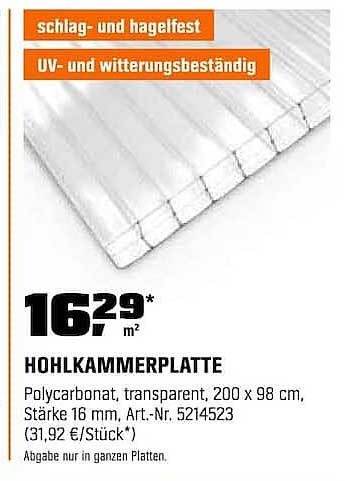 HOHLKAMMERPLATTE
