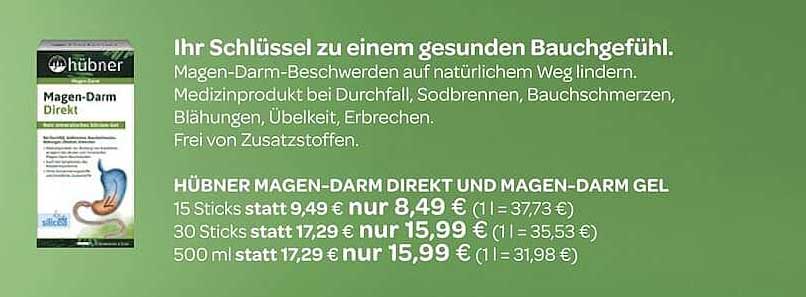 HÜBNER MAGEN-DARM DIREKT UND MAGEN-DARM GEL