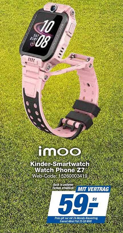 imoo Kinder-Smartwatch Watch Phone Z7