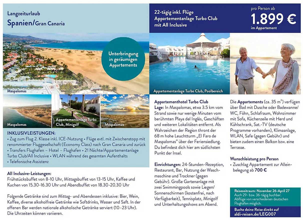 Langzeiturlaub Spanien/Gran Canaria