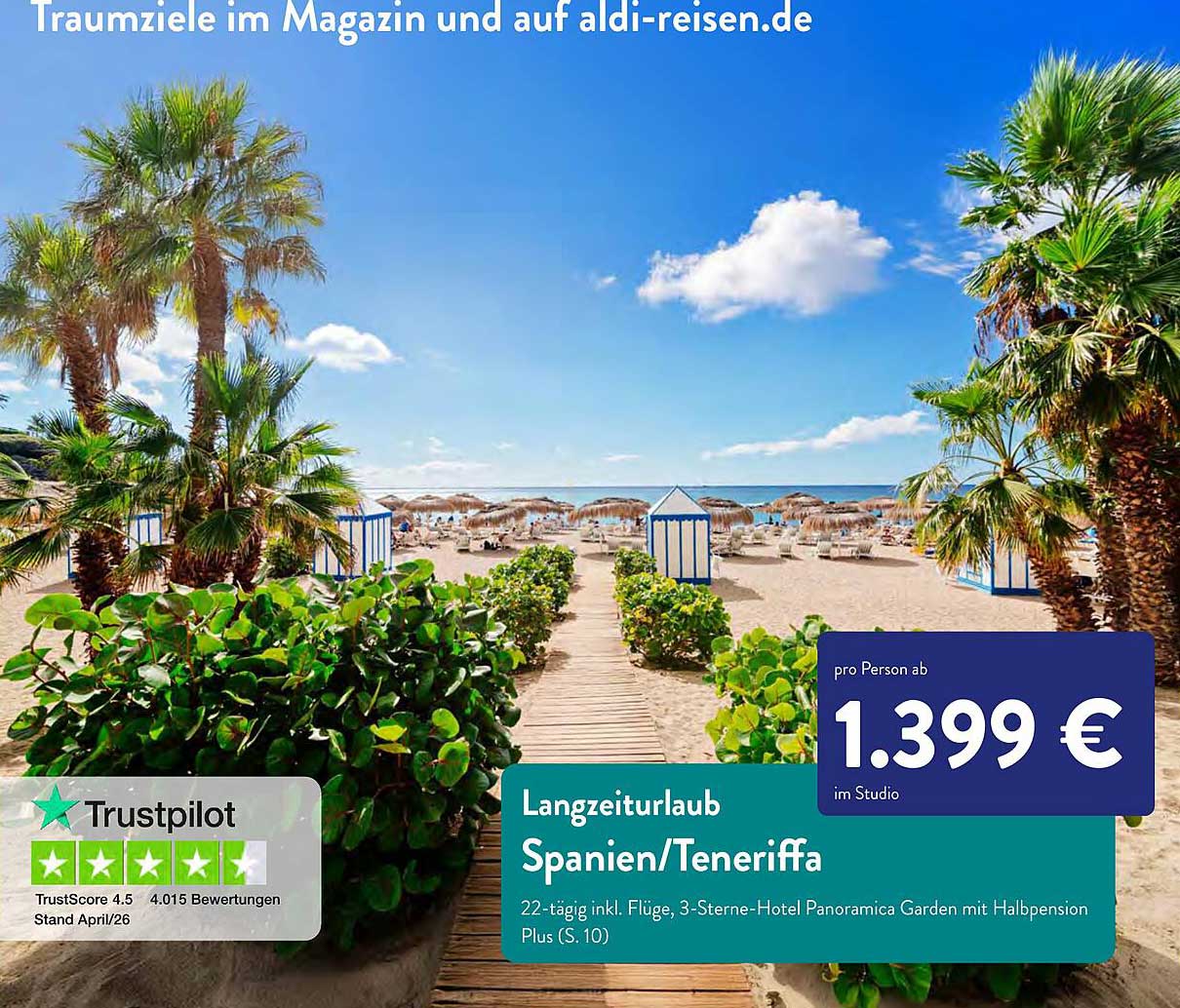 Langzeiturlaub Spanien/Teneriffa