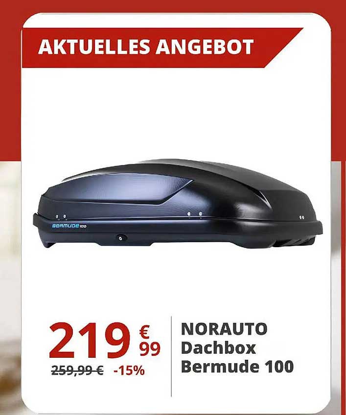 NORAUTO Dachbox Bermude 100