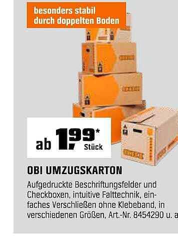OBI UMZUGSKARTON