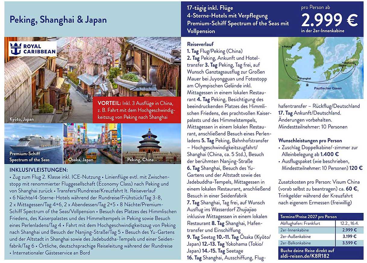 Peking, Shanghai & Japan