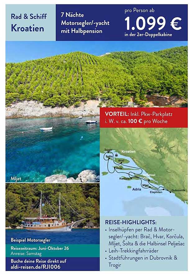 Rad & Schiff Kroatien