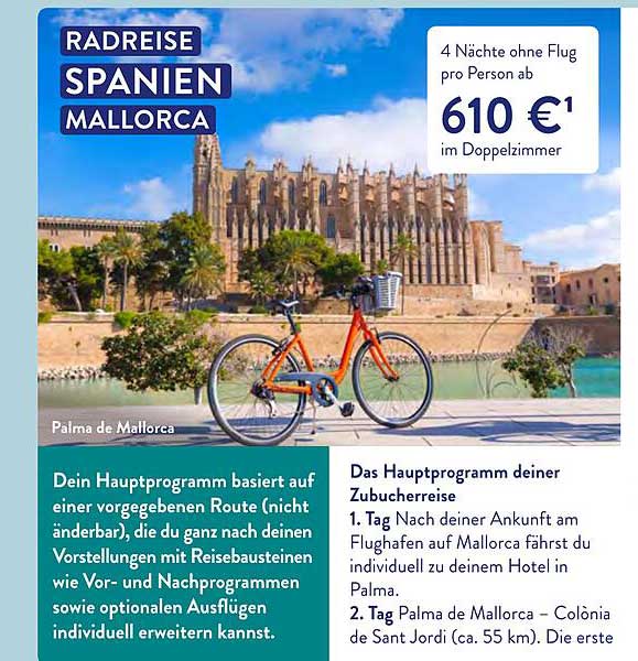 RADREISE SPANIEN MALLORCA