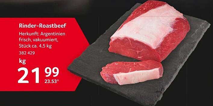 Rinder-Roastbeef