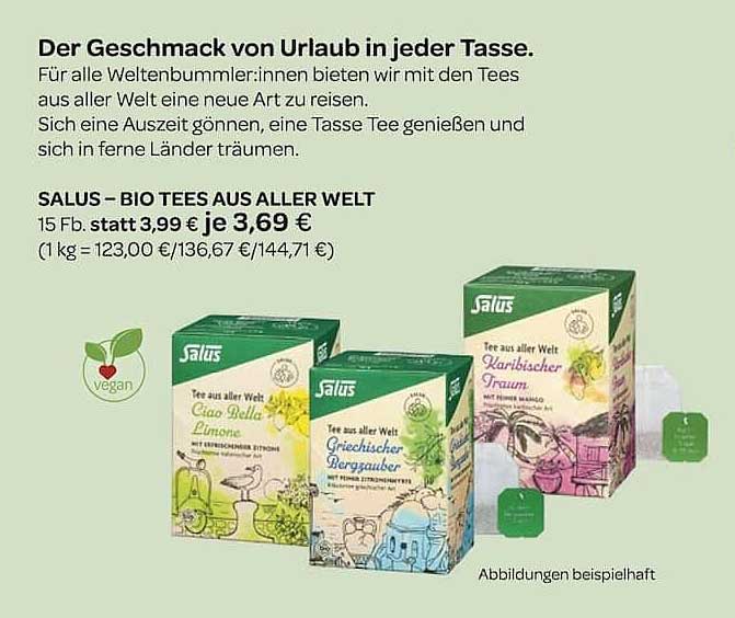 SALUS – BIO TEES AUS ALLER WELT