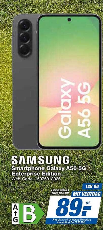 SAMSUNG Smartphone Galaxy A56 5G Enterprise Edition