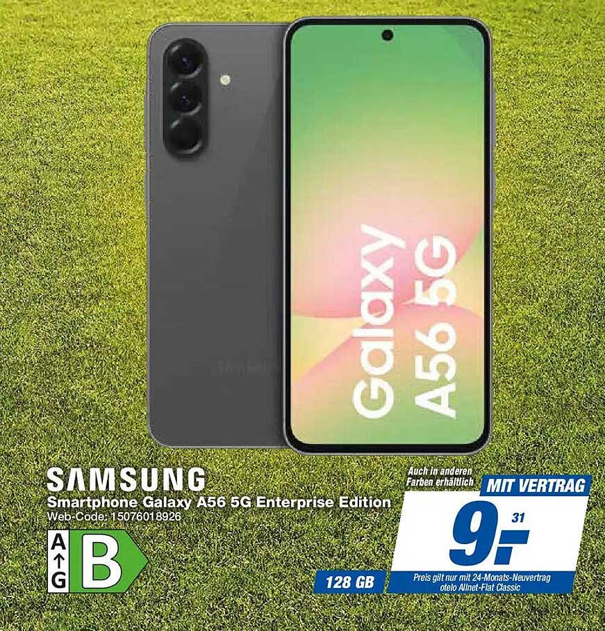 Smartphone Galaxy A56 5G Enterprise Edition