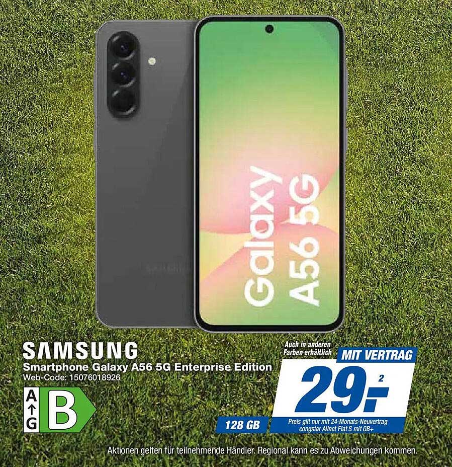 Smartphone Galaxy A56 5G Enterprise Edition