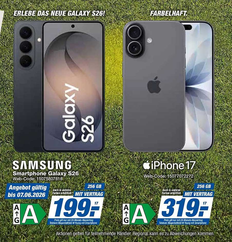 Smartphone Galaxy S26