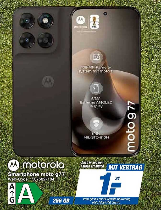 Smartphone moto g77