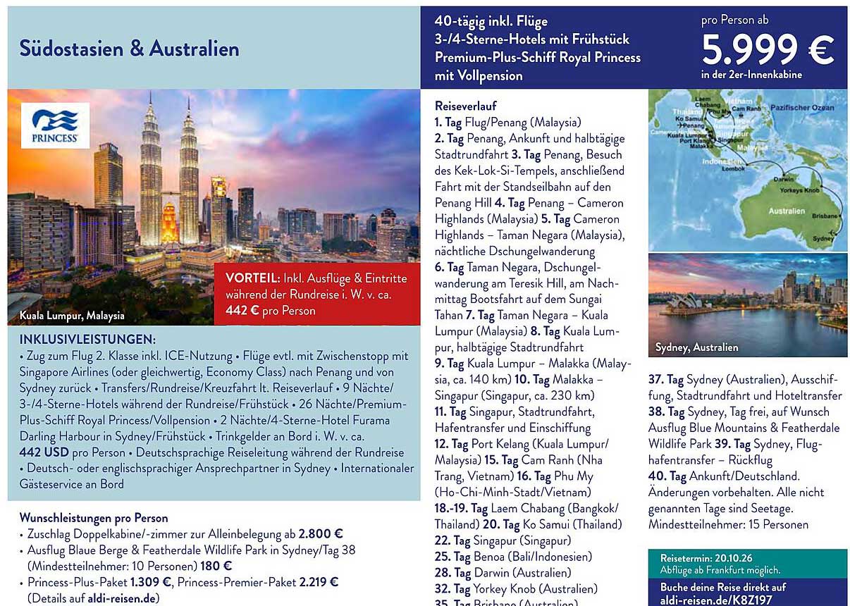 Südostasien & Australien