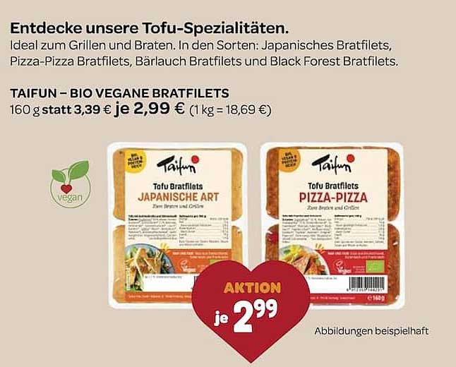 TAIFUN – BIO VEGANE BRATFILETS