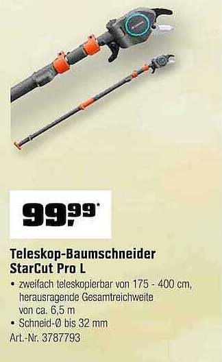 Teleskop-Baumschneider StarCut Pro L