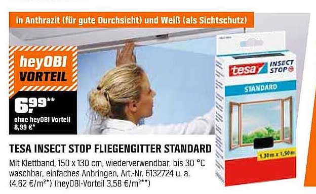 TESA INSECT STOP FLIEGENGITTER STANDARD