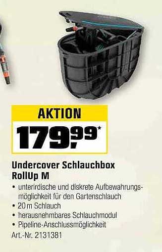 Undercover Schlauchbox Rollup M