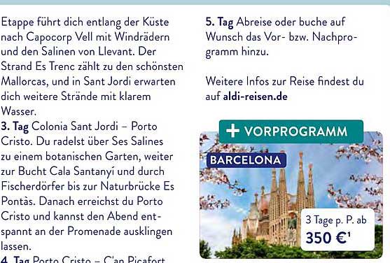 VORPROGRAMM BARCELONA