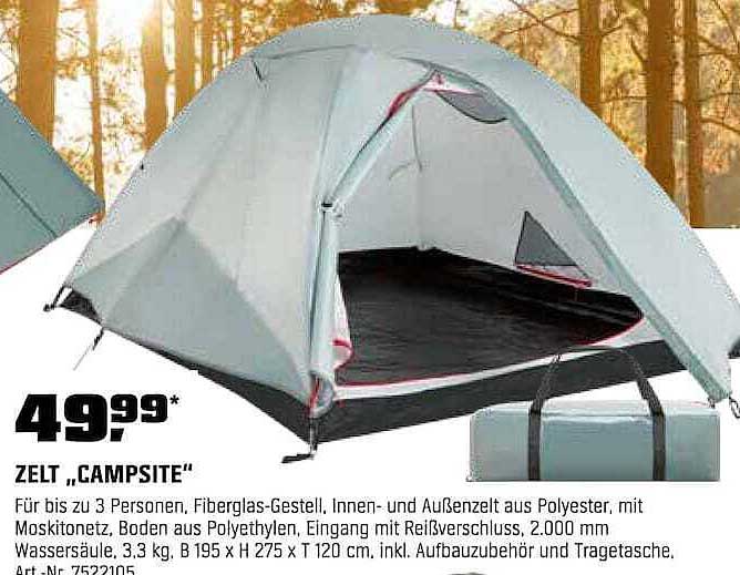 ZELT „CAMPSITE“
