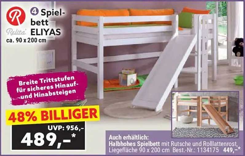 4 Spielbett ELIYAS ca. 90 x 200 cm