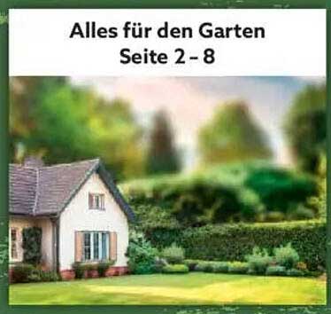 Alles für den Garten