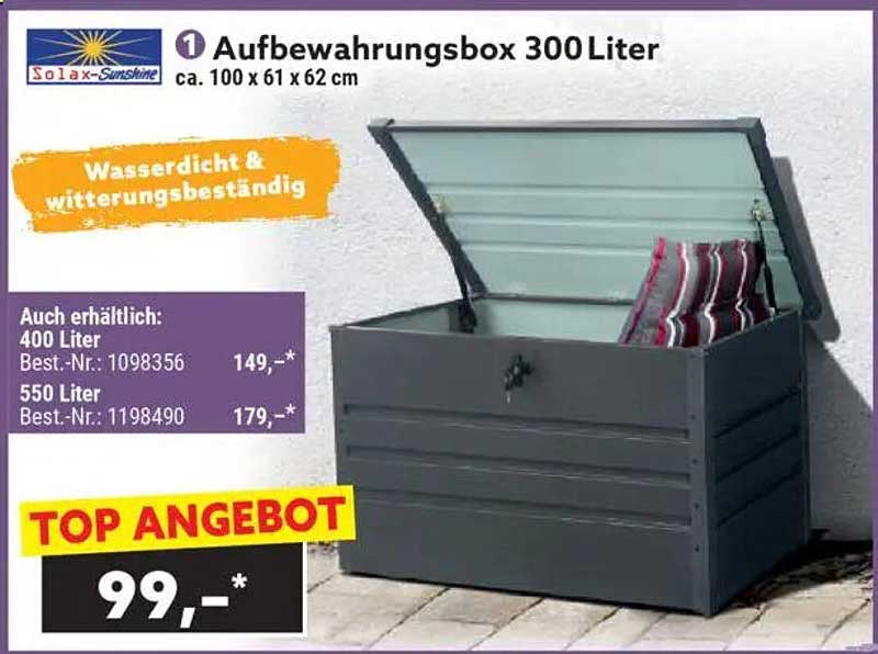 Aufbewahrungsbox 300 Liter