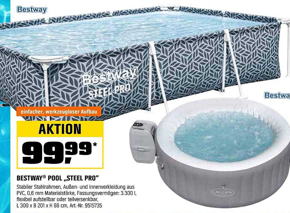 BESTWAY® Pool „STEEL PRO“