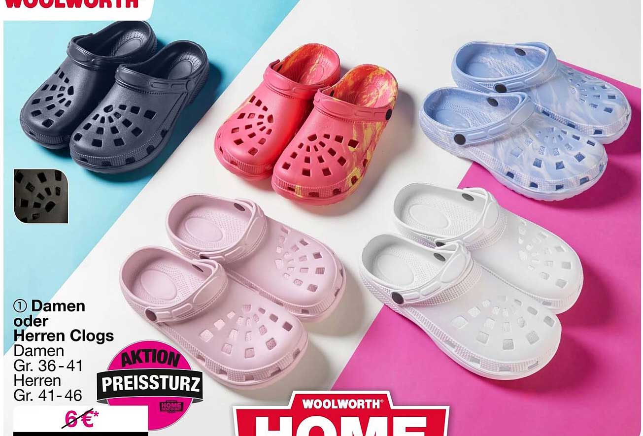 Damen oder Herren Clogs