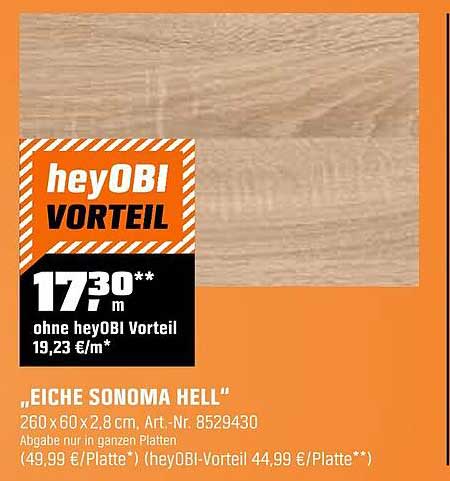 EICHE SONOMA HELL