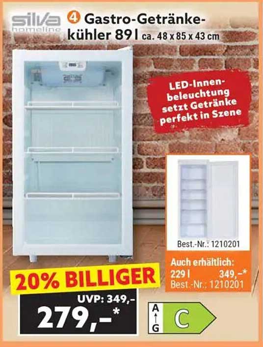 Gastro-Getränkekühler 89 l